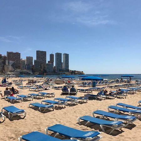 Apartamento Torre Yago Primera Linea Playa Benidorm Con Wi-Fi & Ac المظهر الخارجي الصورة
