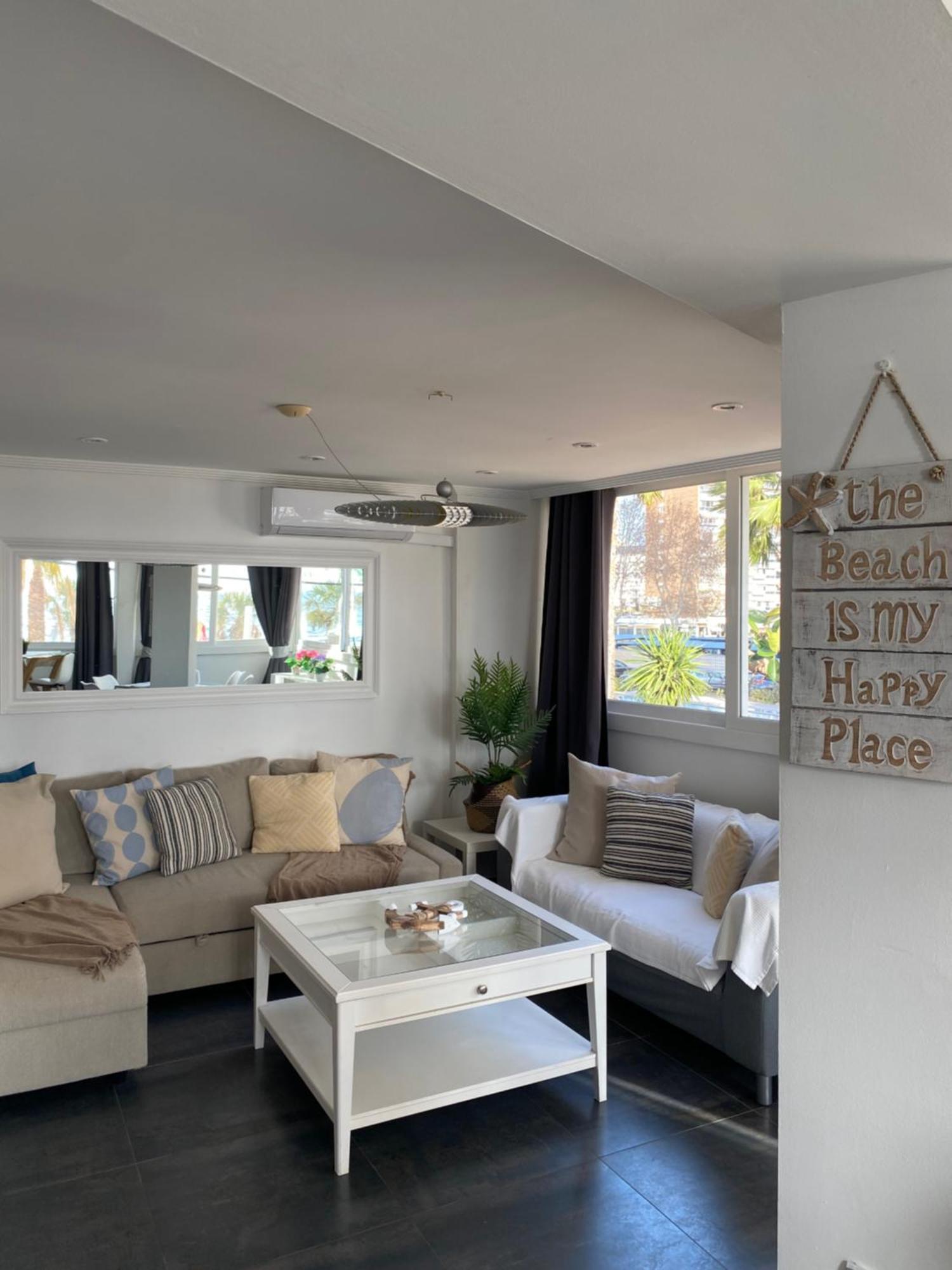 Apartamento Torre Yago Primera Linea Playa Benidorm Con Wi-Fi & Ac الغرفة الصورة