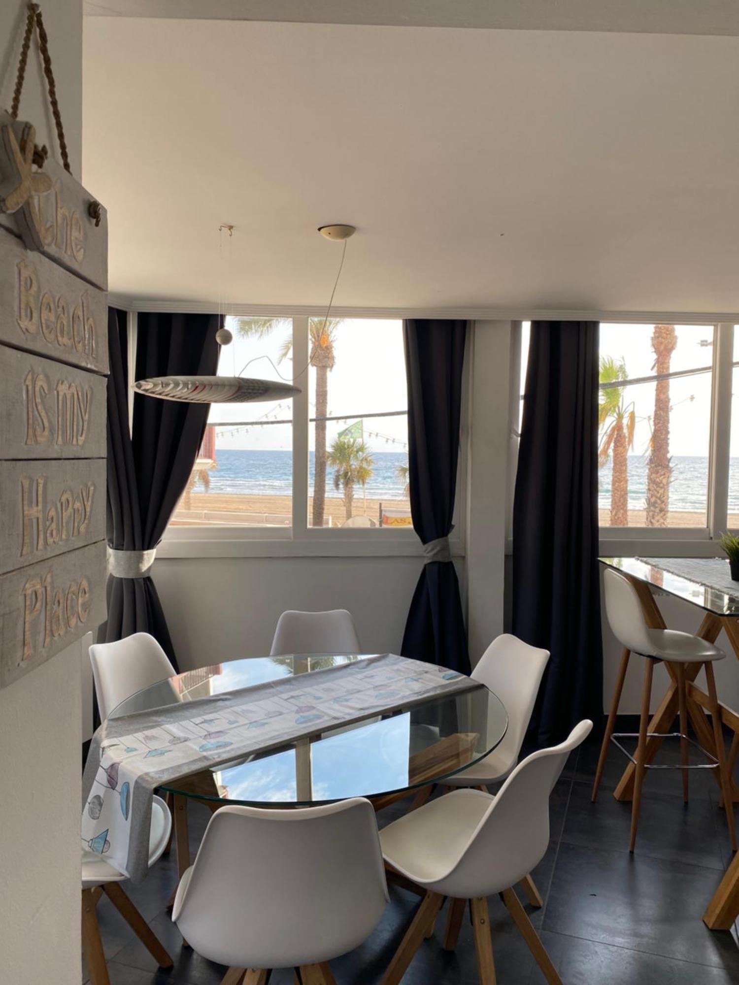 Apartamento Torre Yago Primera Linea Playa Benidorm Con Wi-Fi & Ac الغرفة الصورة