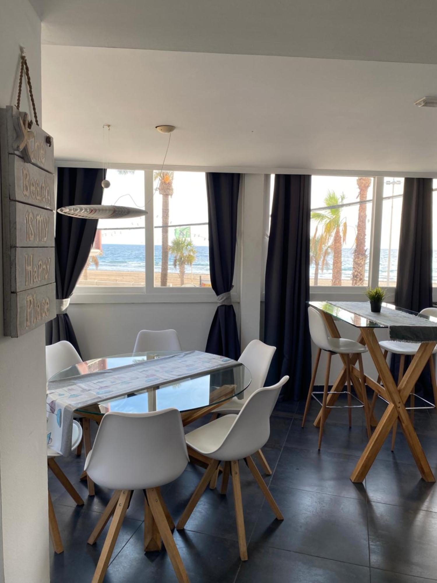 Apartamento Torre Yago Primera Linea Playa Benidorm Con Wi-Fi & Ac الغرفة الصورة