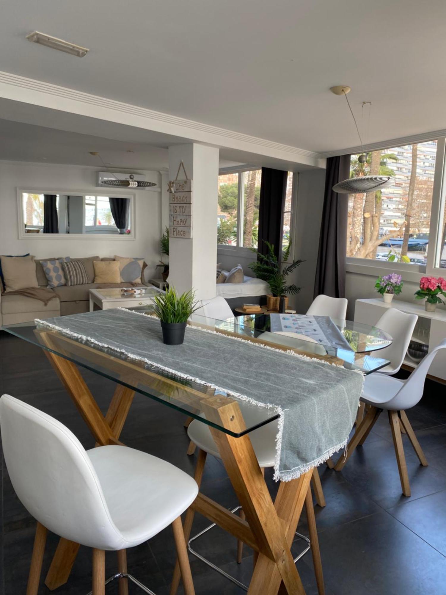 Apartamento Torre Yago Primera Linea Playa Benidorm Con Wi-Fi & Ac الغرفة الصورة