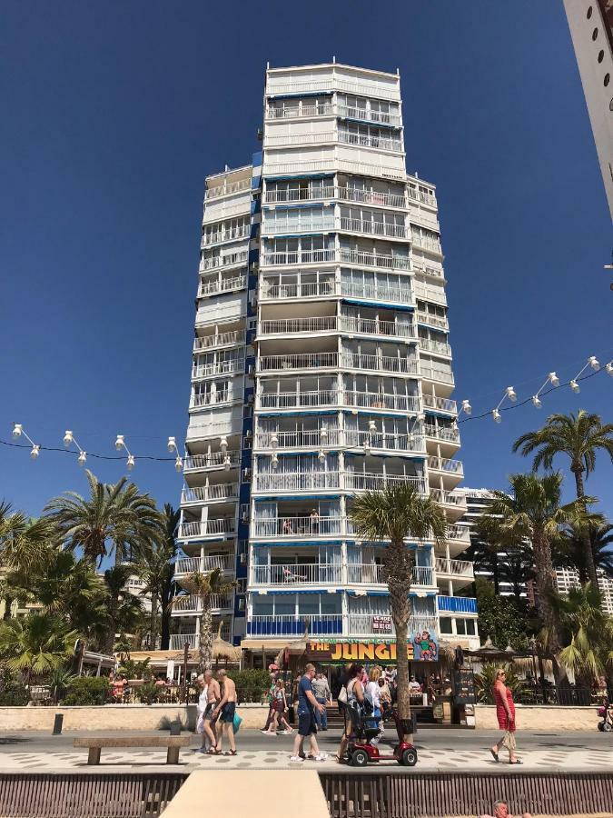 Apartamento Torre Yago Primera Linea Playa Benidorm Con Wi-Fi & Ac المظهر الخارجي الصورة